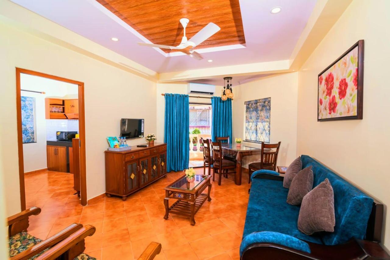 'Golden Sea Shell' 1 Bhk Beach Apartment Бенаулим Екстериор снимка